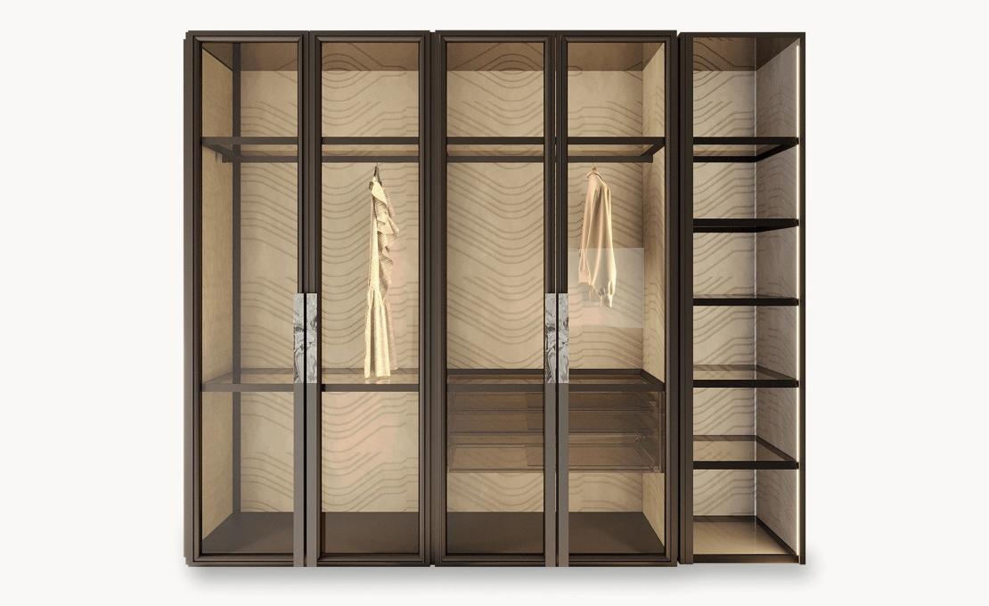 Гардеробная система модель Eidos от фабрики Ipe Cavalli Visionnaire
