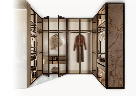 Гардеробная система модель Eidos от фабрики Ipe Cavalli Visionnaire