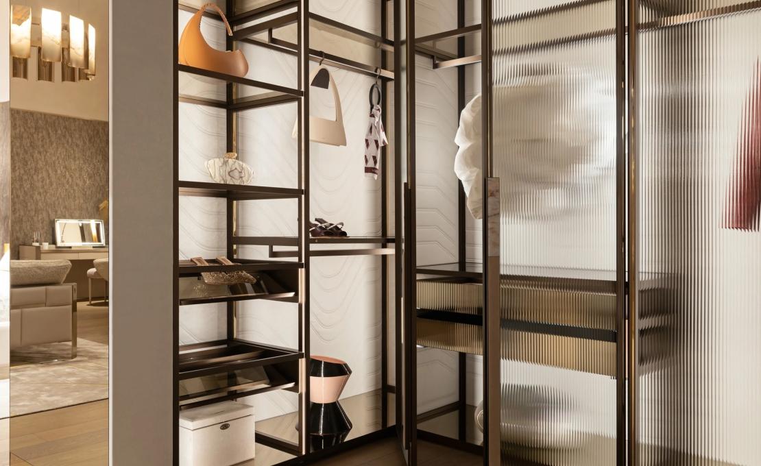 Гардеробная система модель Eidos от фабрики Ipe Cavalli Visionnaire