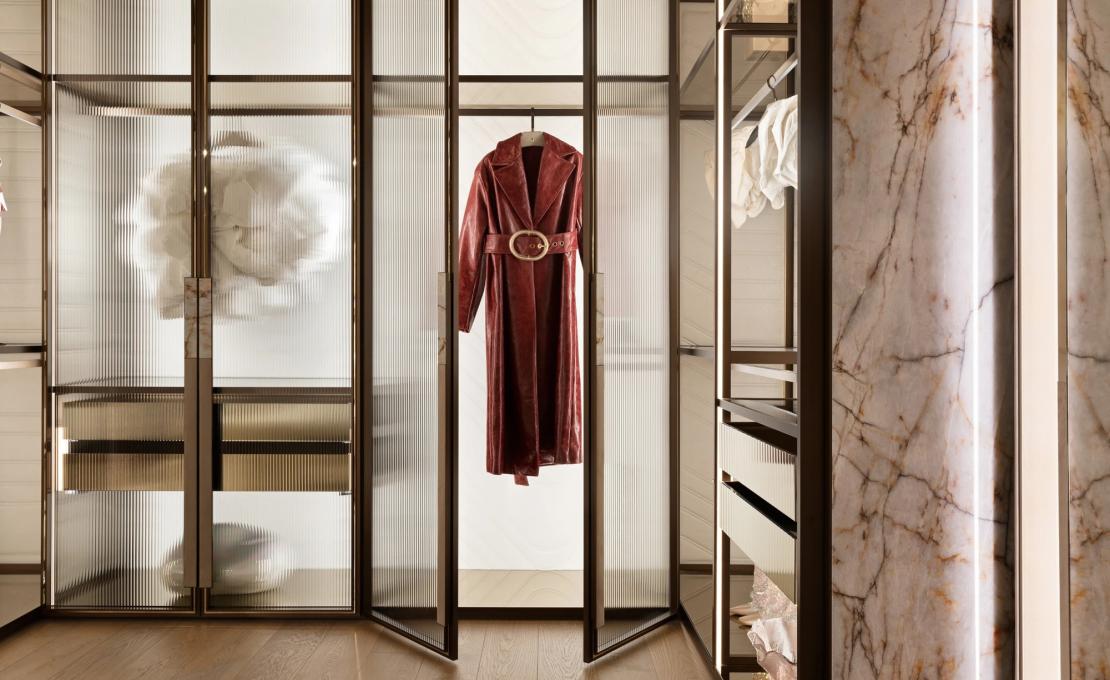 Гардеробная система модель Eidos от фабрики Ipe Cavalli Visionnaire