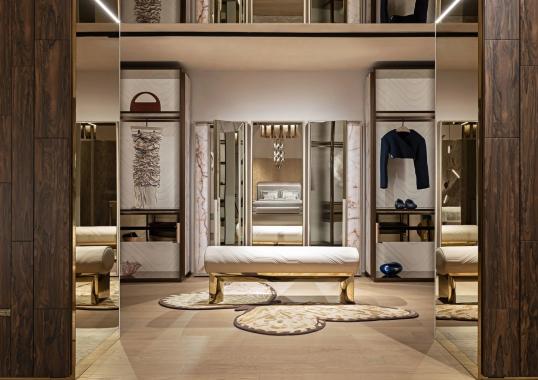 Гардеробная система модель Eidos от фабрики Ipe Cavalli Visionnaire