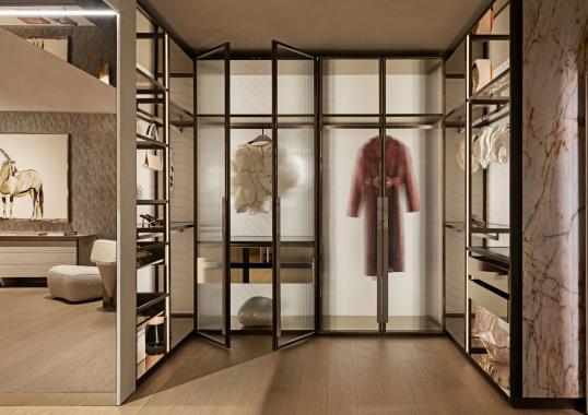 Гардеробная система модель Eidos от фабрики Ipe Cavalli Visionnaire