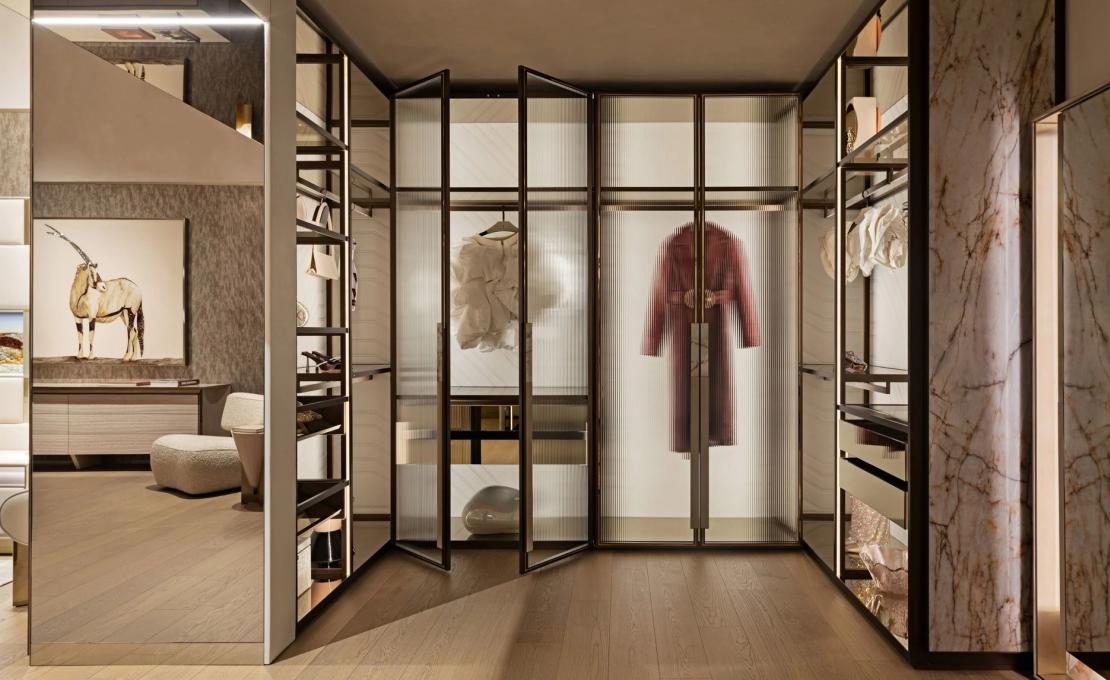 Гардеробная система модель Eidos от фабрики Ipe Cavalli Visionnaire