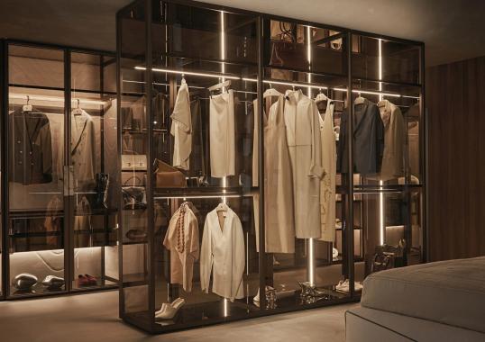 Гардеробная система модель Eidos от фабрики Ipe Cavalli Visionnaire