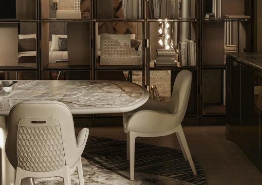 Столовая коллекция Vortex от фабрики Ipe Cavalli Visionnaire