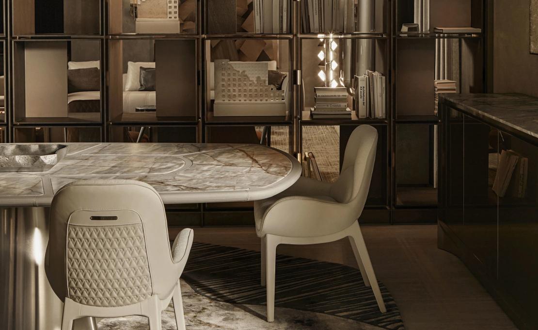 Столовая коллекция Vortex от фабрики Ipe Cavalli Visionnaire