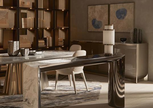 Столовая коллекция Vortex от фабрики Ipe Cavalli Visionnaire