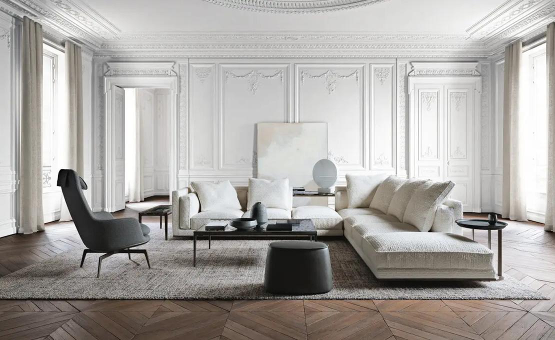 Диван модель Florius от фабрики Maxalto