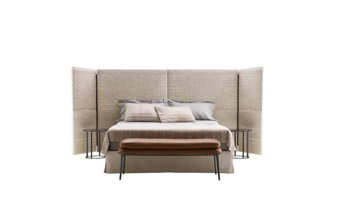 Двуспальная кровать модель Dike от фабрики Maxalto