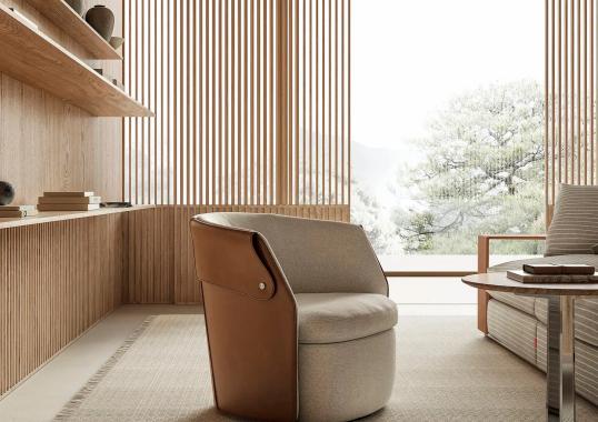 Кресло коллекция OZZY от фабрики Flexform