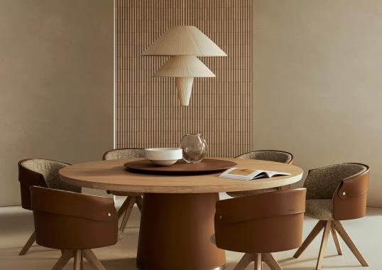 Стол круглый ENN от фабрики Flexform