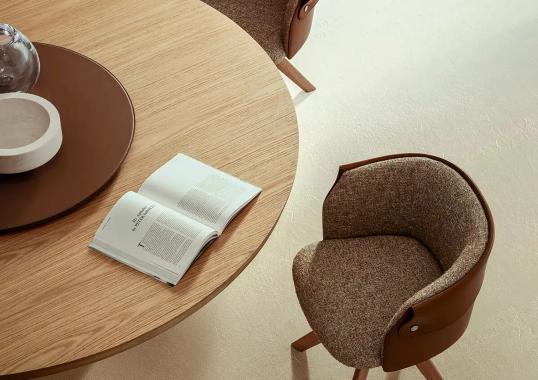 Стол круглый ENN от фабрики Flexform