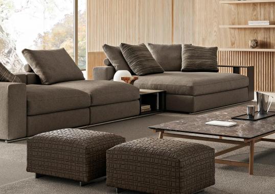 Пуф модель BANGKOK от фабрики Flexform