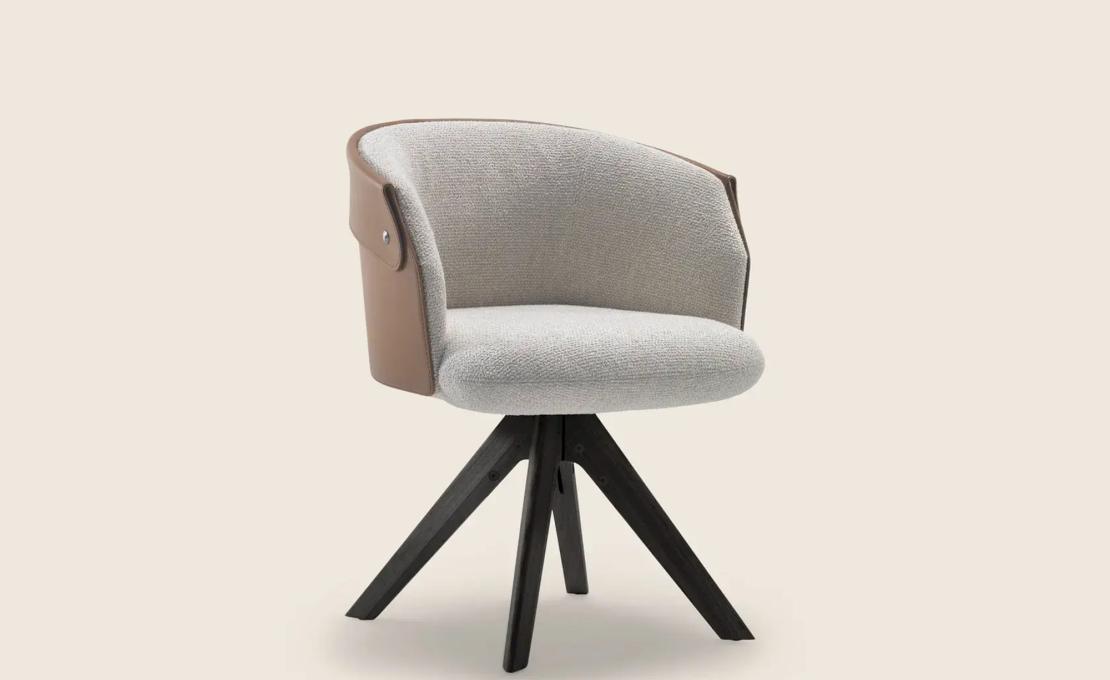 Стул‑кресло модель Ozzy от фабрики Flexform