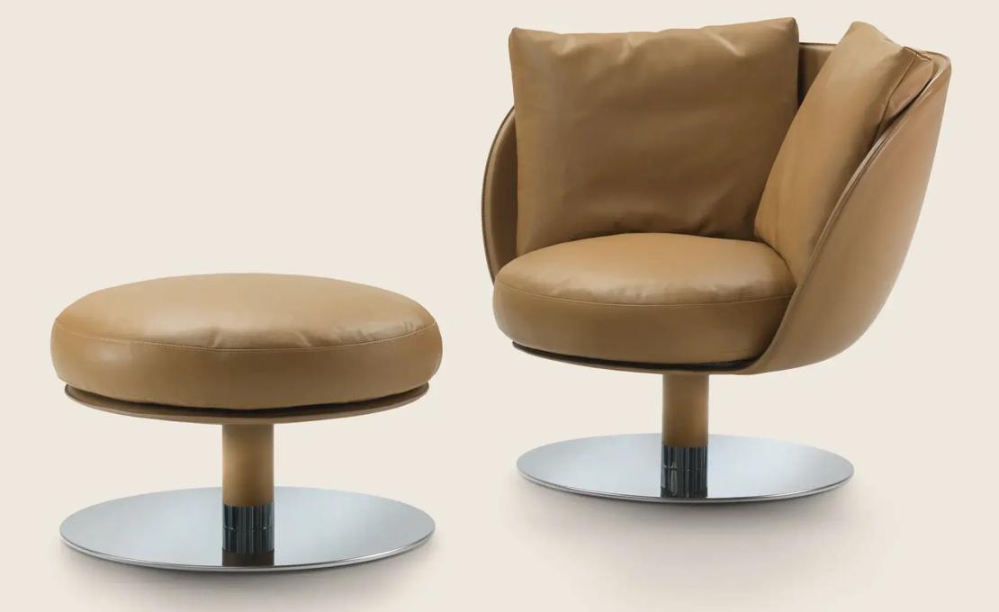 Пуф модель ERI от фабрики Flexform