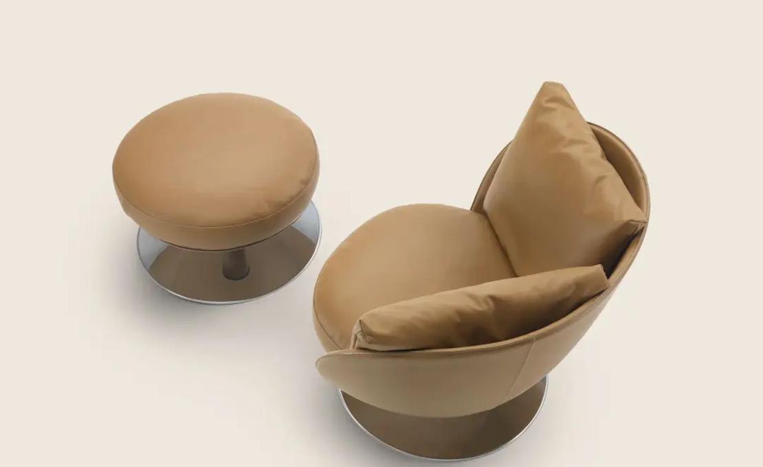 Пуф модель ERI от фабрики Flexform