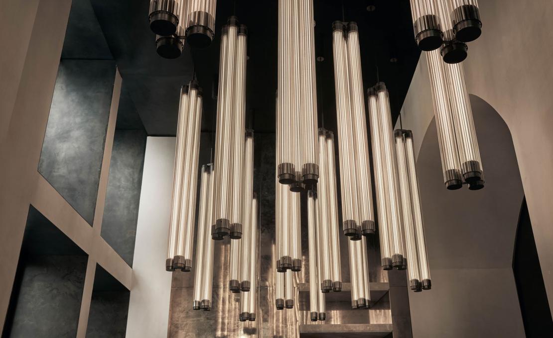 Подвесной светильник модель Spyder 80 от фабрики Henge