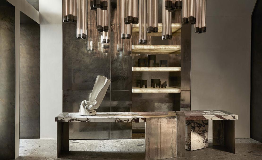 Подвесной светильник модель Spyder 80 от фабрики Henge