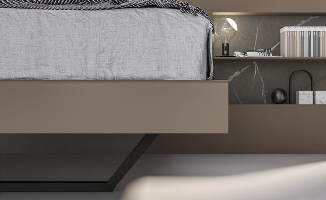 Кровать модель PLAN от фабрики Tumidei