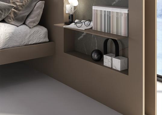 Кровать модель PLAN от фабрики Tumidei