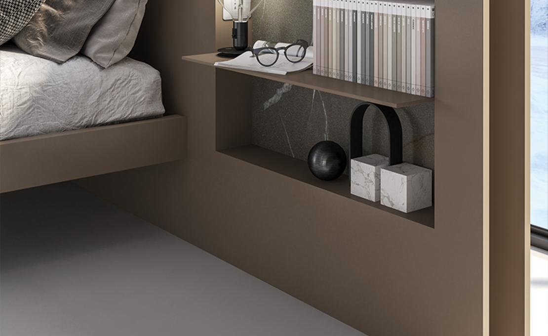 Кровать модель PLAN от фабрики Tumidei