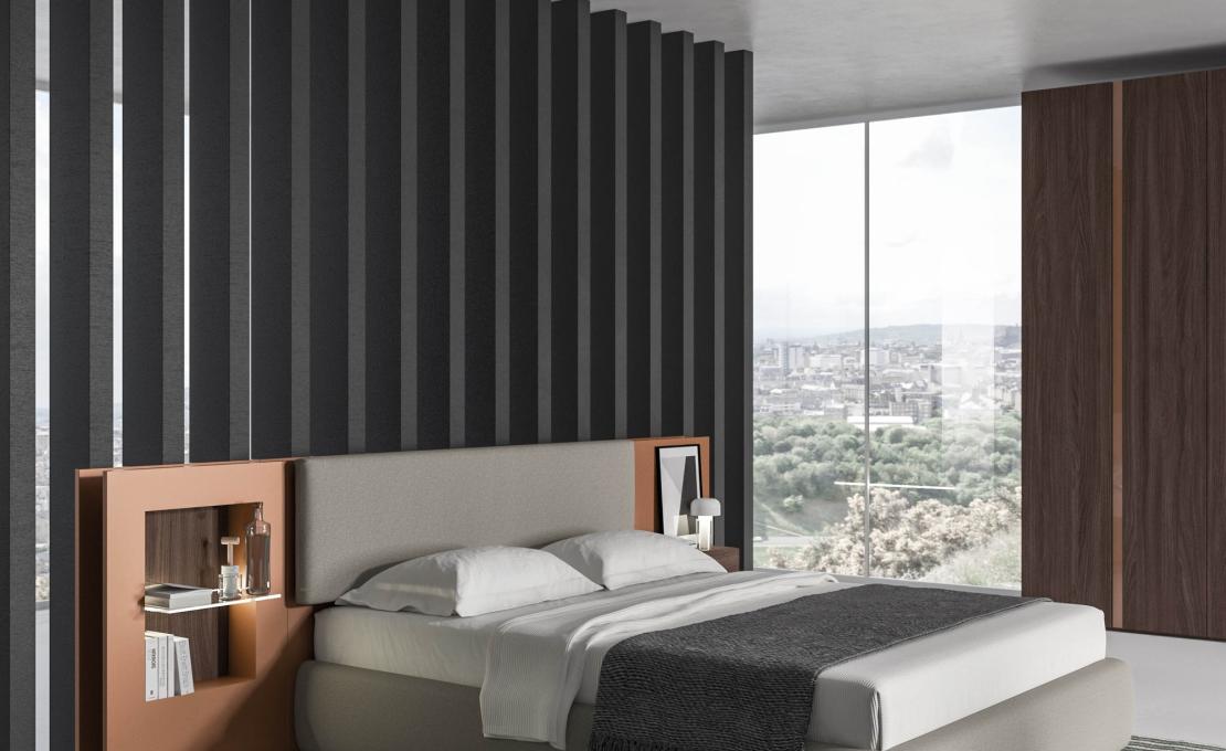 Кровать модель PLAN от фабрики Tumidei