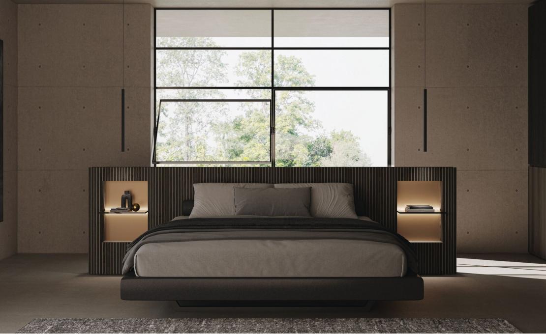 Кровать модель PLAN от фабрики Tumidei