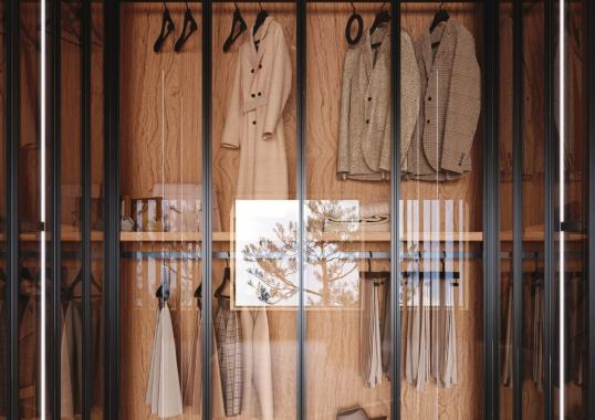 Гардеробная система CRISTAL от Tumidei image 3