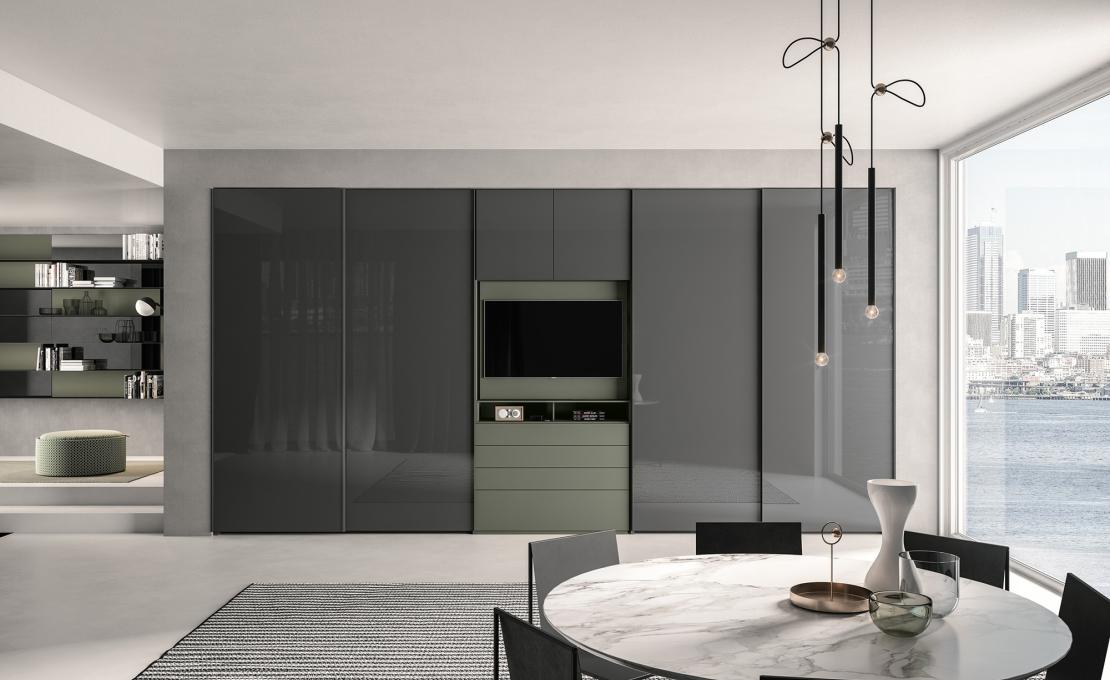 Шкаф коллекция SLIDING DOOR фабрики Tumidei