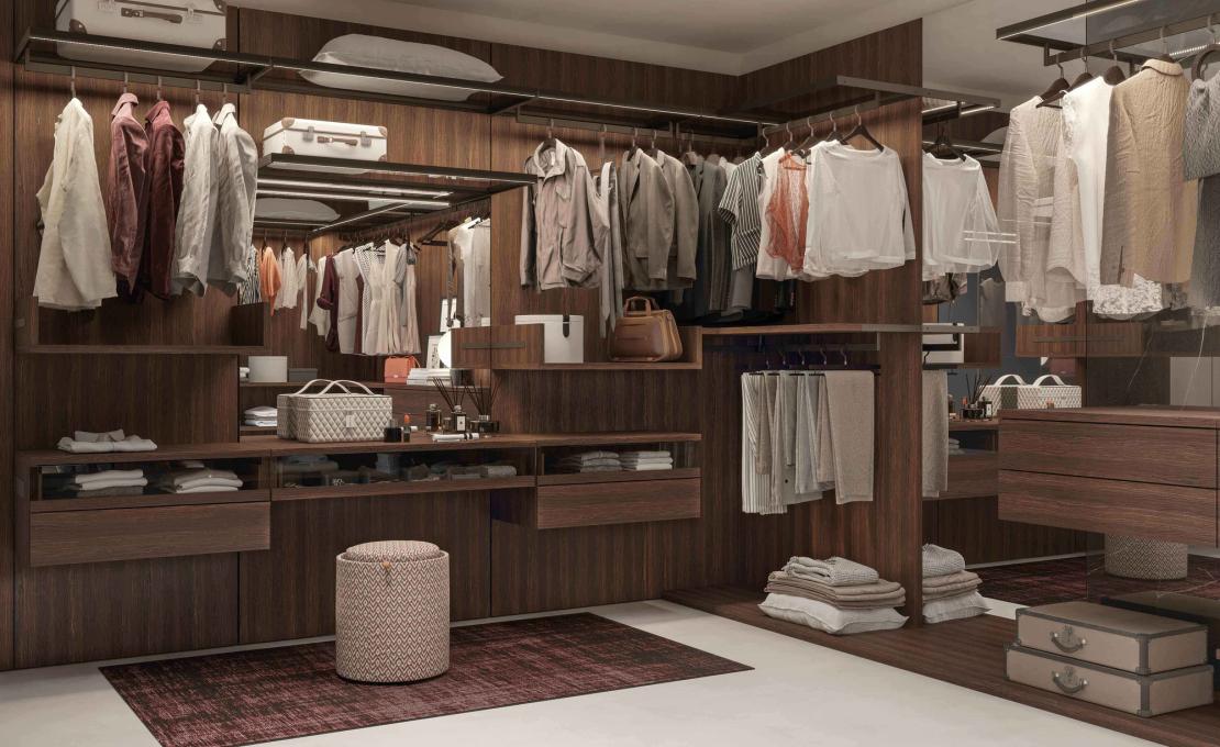 Гардеробная модель MATI фабрики Tumidei