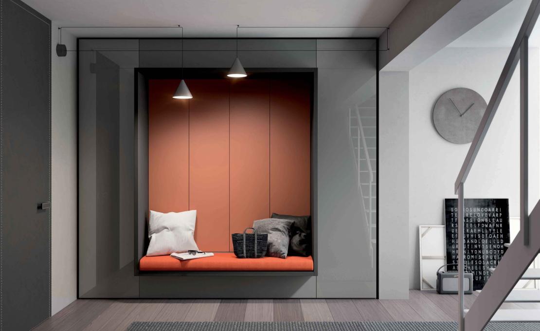 Гардеробная система коллекция ALCOVA от фабрики Tumidei