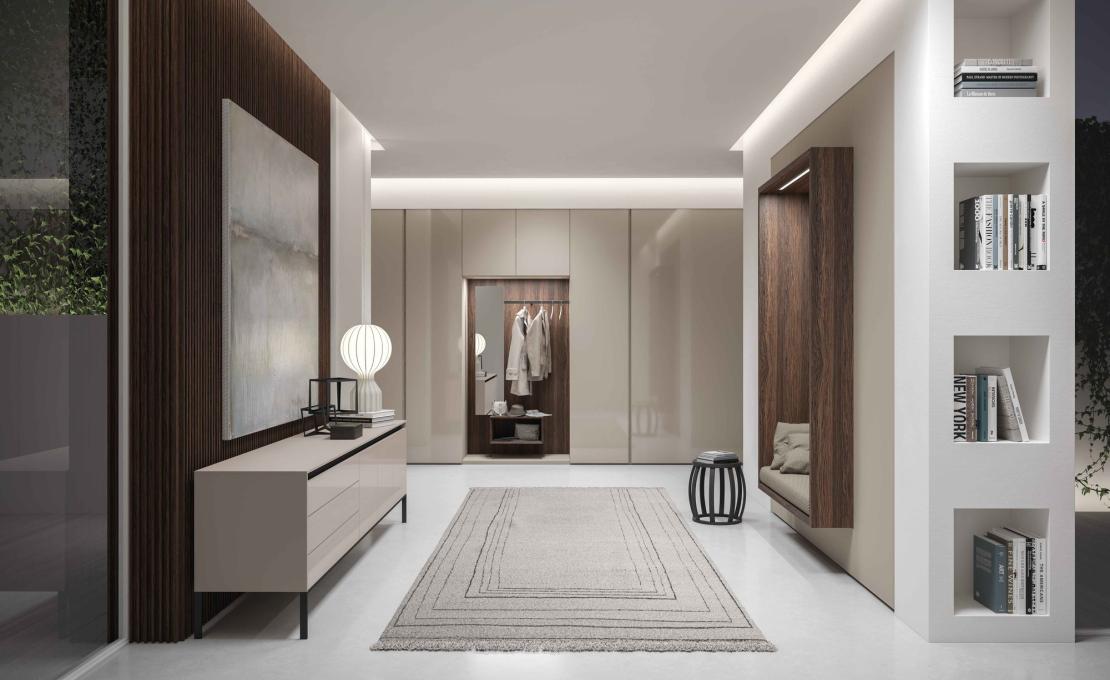 Гардеробная система коллекция ALCOVA от фабрики Tumidei