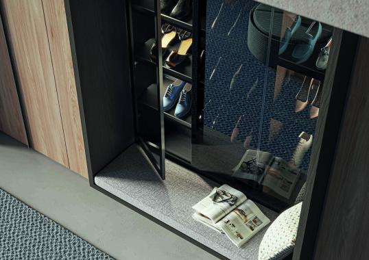 Гардеробная система коллекция ALCOVA от фабрики Tumidei