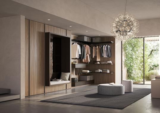 Гардеробная система коллекция ALCOVA от фабрики Tumidei