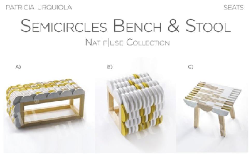 SemicircleS Bench & Stool