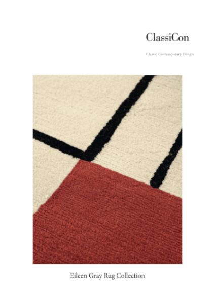 Brochure Eileen Gray Rug Collection