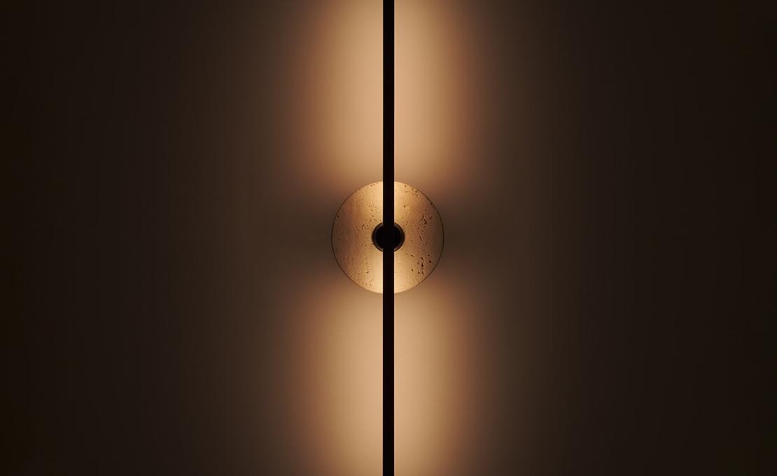 Бра травертин от фабрики Matlight Milano Essential Stick