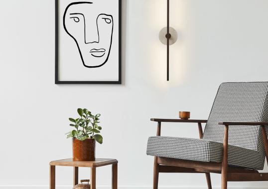 Настенный светильник травертин Matlight Milano Essential Stick image 5