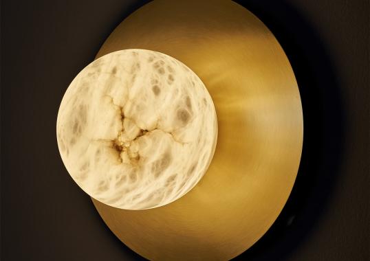 Настенный светильник Matlight Milano Mini Alabaster image 3