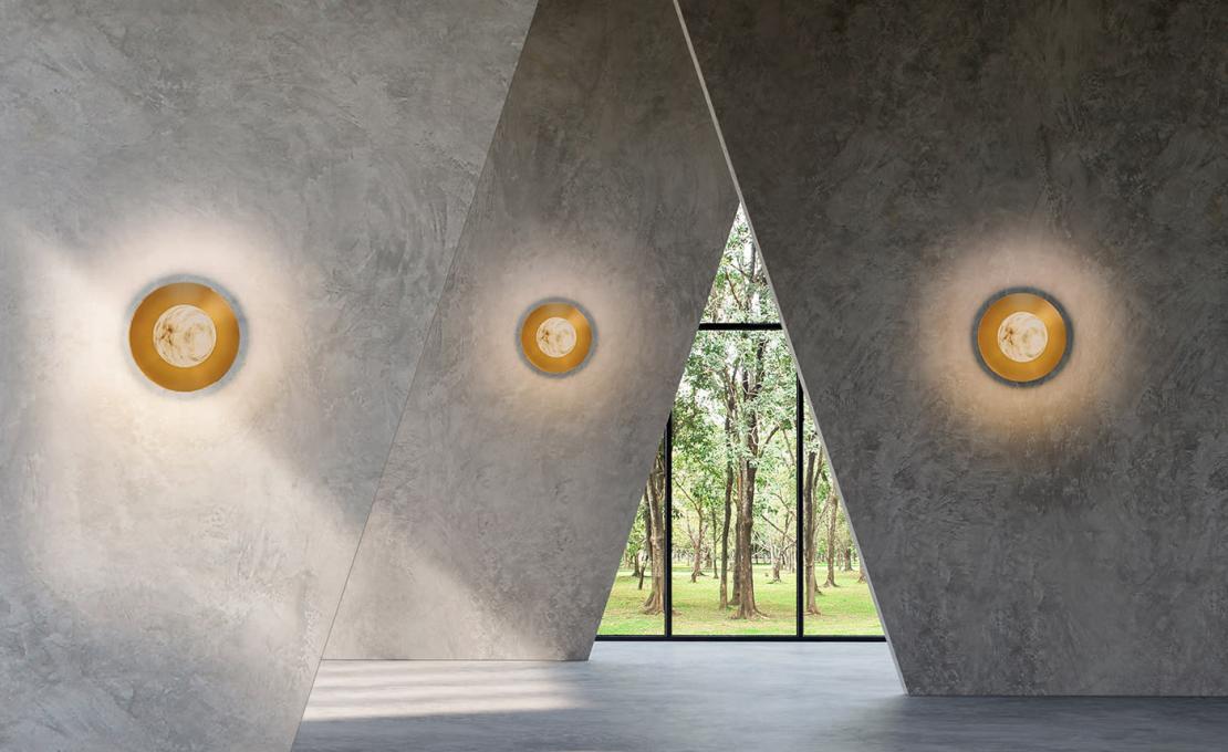 Настенный светильник от фабрики Matlight Milano модель Mini Alabaster