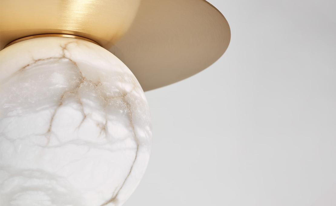 Подвесное освещение от фабрики Matlight Milano коллекция Alabaster Mini