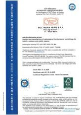 Подтвержденная подлинность – сертификат фабрики Poltrona Frau