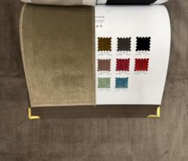 образцы обивок Black Tie