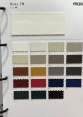 Фотографии образцов отделок и возможных цветов фабрики Frezza