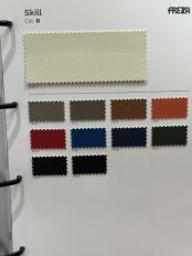 Фотографии образцов отделок и возможных цветов фабрики Frezza