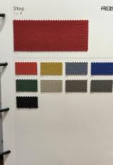 Фотографии образцов отделок и возможных цветов фабрики Frezza