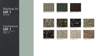 образцы обивок Cierre Imbottiti