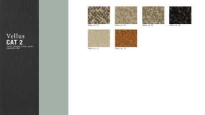 образцы обивок Cierre Imbottiti