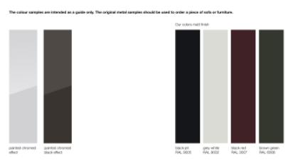 образцы обивок Cierre Imbottiti