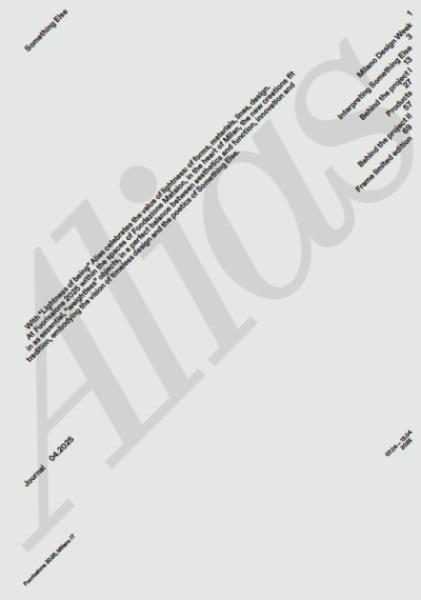 journal fuorisalone 2025